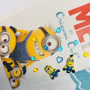 OOrigami Owl Two (2) Despicable Me Minion Charms - retired